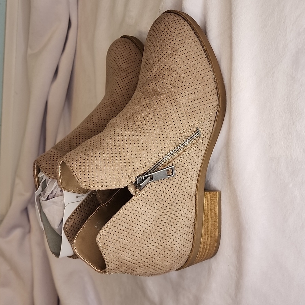 Faux Suede Booties